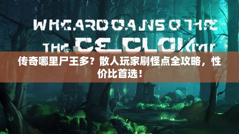 传奇哪里尸王多?散人玩家刷怪点全攻略,性价比首选!