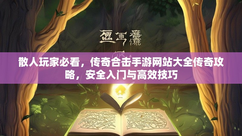 散人玩家必看,传奇合击手游网站大全传奇攻略,安全入门与高效技巧