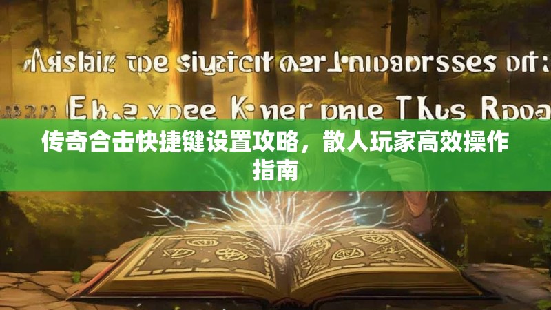 传奇合击快捷键设置攻略，散人玩家高效操作指南