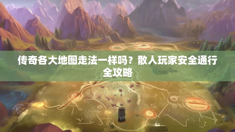 传奇各大地图走法一样吗?散人玩家安全通行全攻略