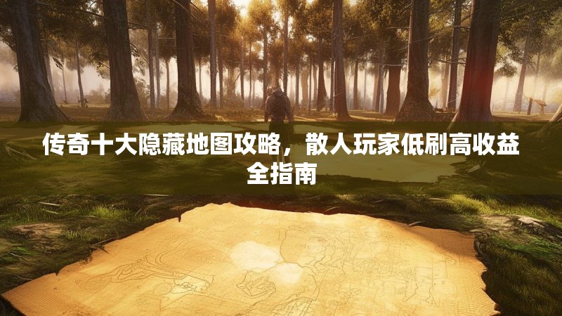 传奇十大隐藏地图攻略，散人玩家低刷高收益全指南