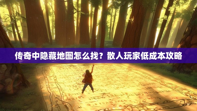 传奇中隐藏地图怎么找？散人玩家低成本攻略