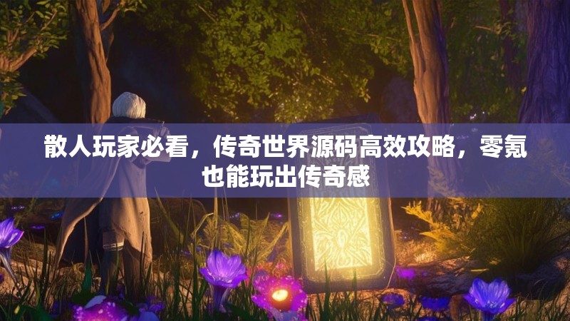 散人玩家必看,传奇世界源码高效攻略,零氪也能玩出传奇感