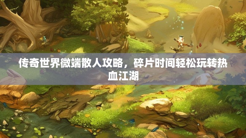 传奇世界微端散人攻略，碎片时间轻松玩转热血江湖