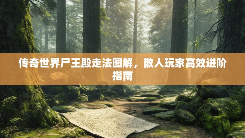 传奇世界尸王殿走法图解，散人玩家高效进阶指南