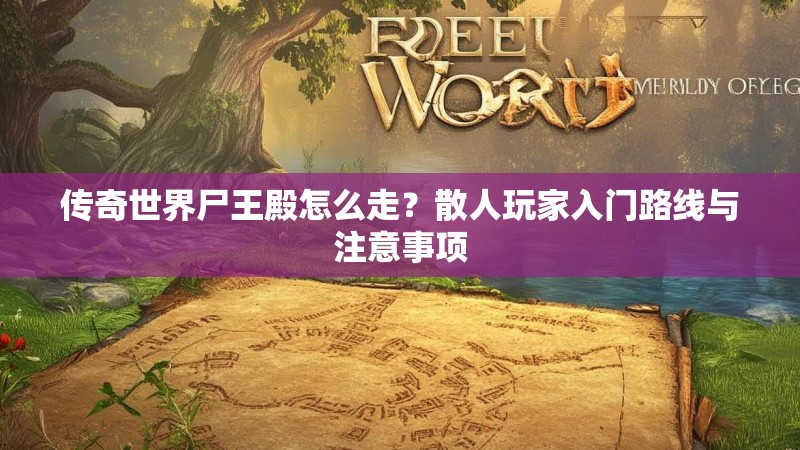传奇世界尸王殿怎么走?散人玩家入门路线与注意事项