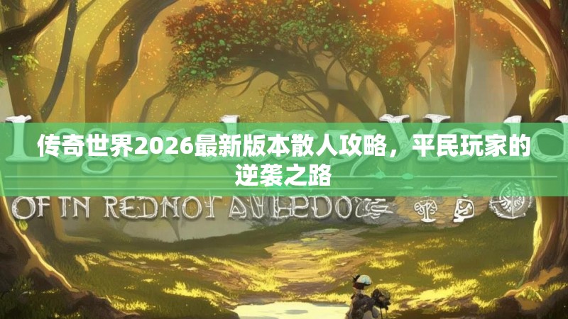 传奇世界2026最新版本散人攻略,平民玩家的逆袭之路