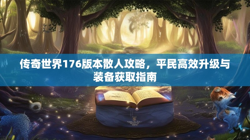 传奇世界176版本散人攻略，平民高效升级与装备获取指南