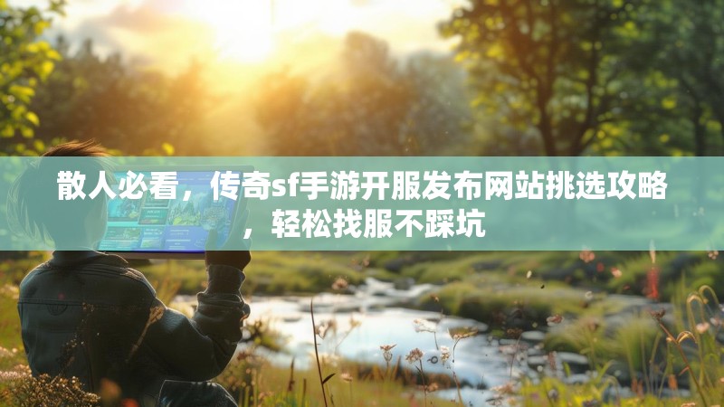 散人必看，传奇sf手游开服发布网站挑选攻略，轻松找服不踩坑