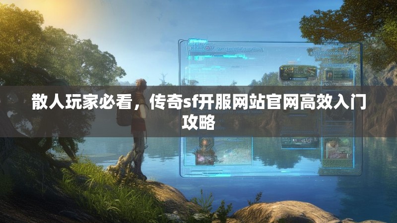 散人玩家必看，传奇sf开服网站官网高效入门攻略