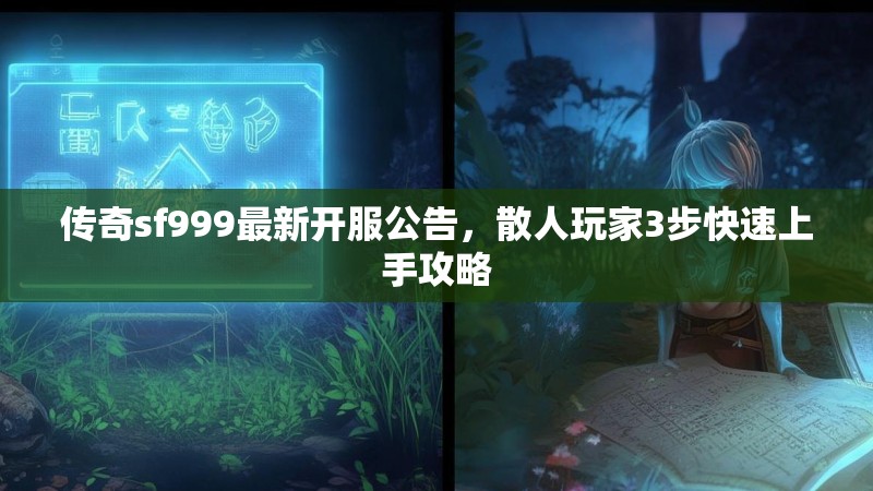 传奇sf999最新开服公告，散人玩家3步快速上手攻略
