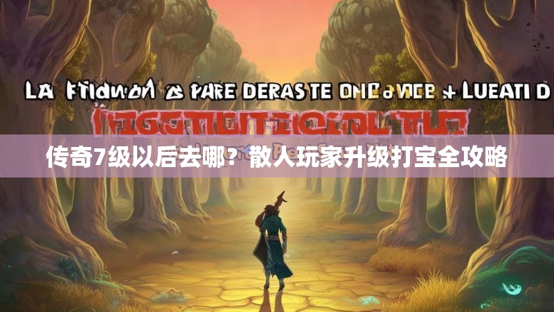 传奇7级以后去哪？散人玩家升级打宝全攻略