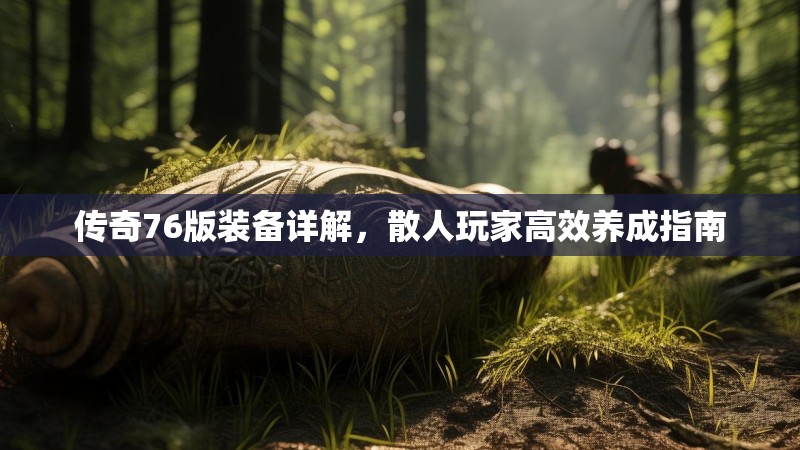 传奇76版装备详解，散人玩家高效养成指南