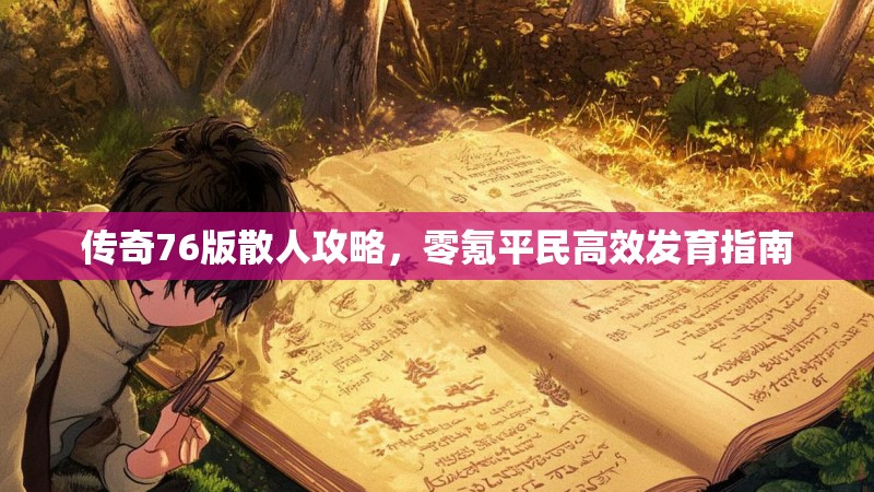 传奇76版散人攻略，零氪平民高效发育指南