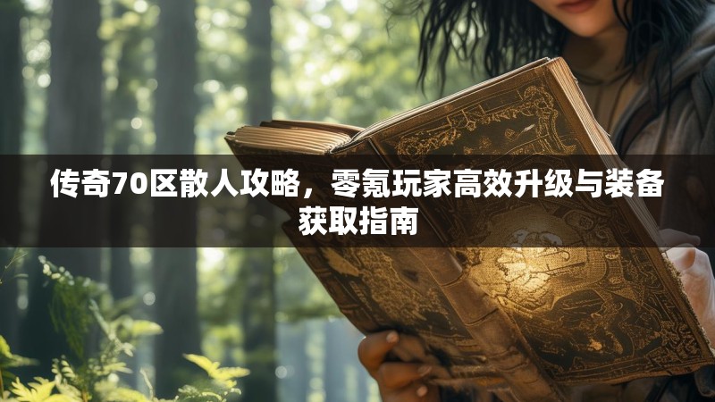 传奇70区散人攻略，零氪玩家高效升级与装备获取指南