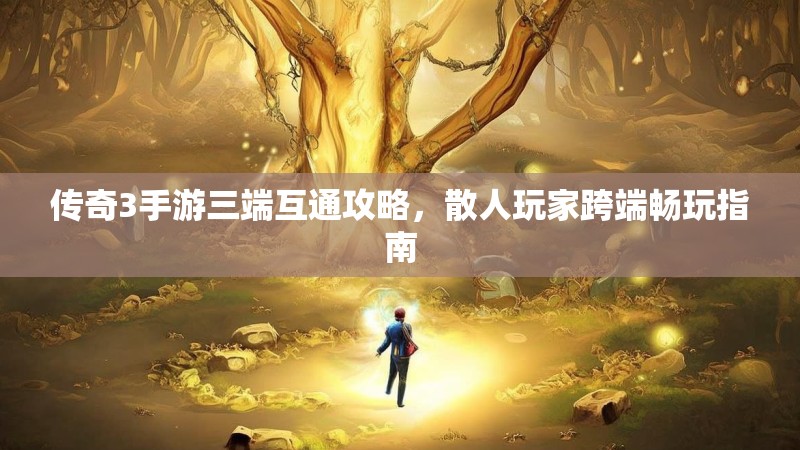 传奇3手游三端互通攻略，散人玩家跨端畅玩指南
