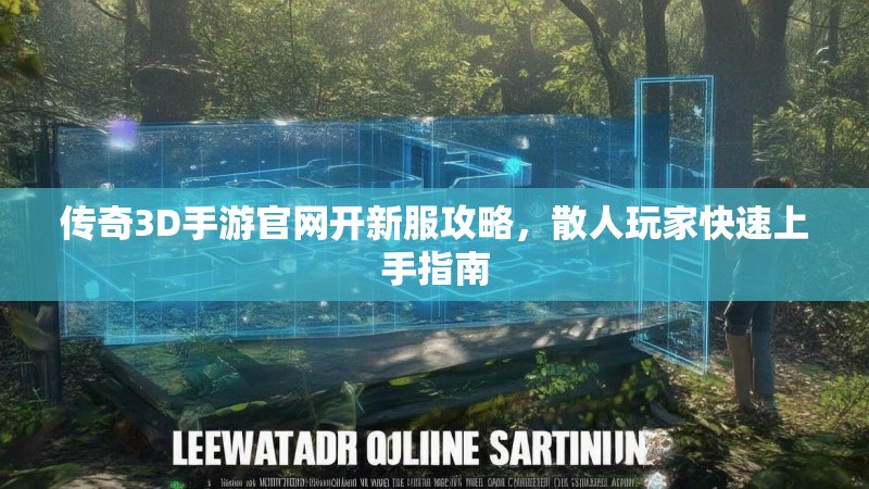传奇3D手游官网开新服攻略,散人玩家快速上手指南