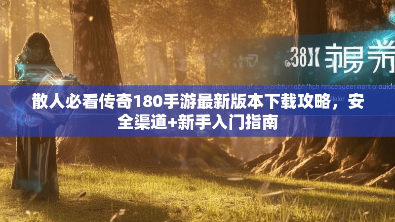 散人必看传奇180手游最新版本下载攻略，安全渠道+新手入门指南