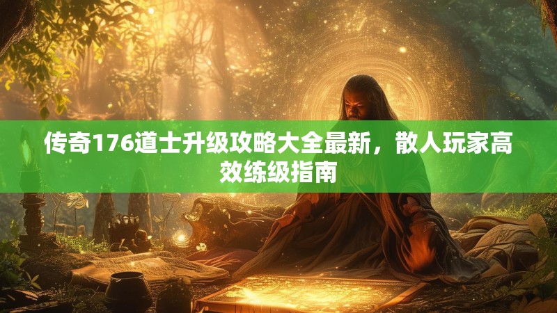 传奇176道士升级攻略大全最新，散人玩家高效练级指南