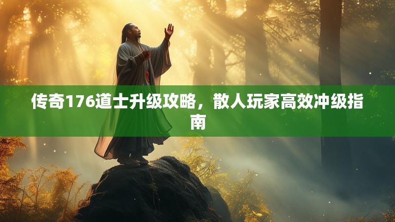 传奇176道士升级攻略,散人玩家高效冲级指南
