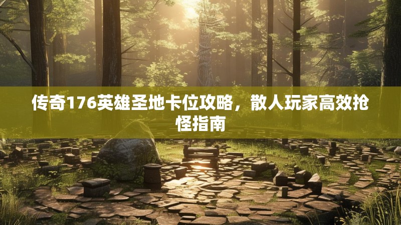 传奇176英雄圣地卡位攻略,散人玩家高效抢怪指南