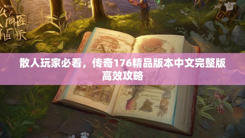 散人玩家必看，传奇176精品版本中文完整版高效攻略