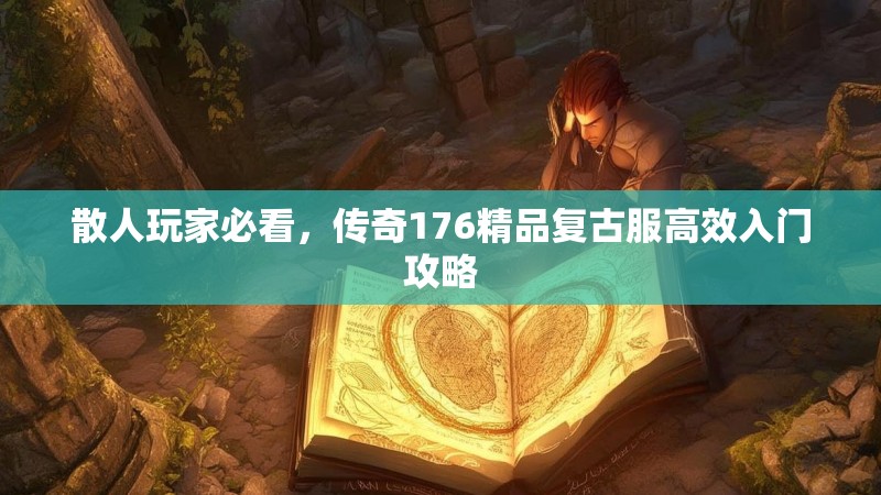 散人玩家必看，传奇176精品复古服高效入门攻略