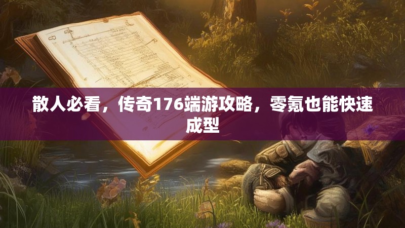 散人必看，传奇176端游攻略，零氪也能快速成型