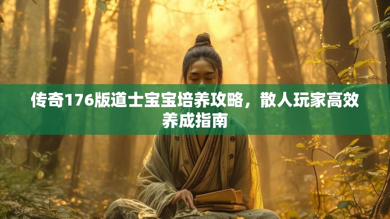 传奇176版道士宝宝培养攻略，散人玩家高效养成指南