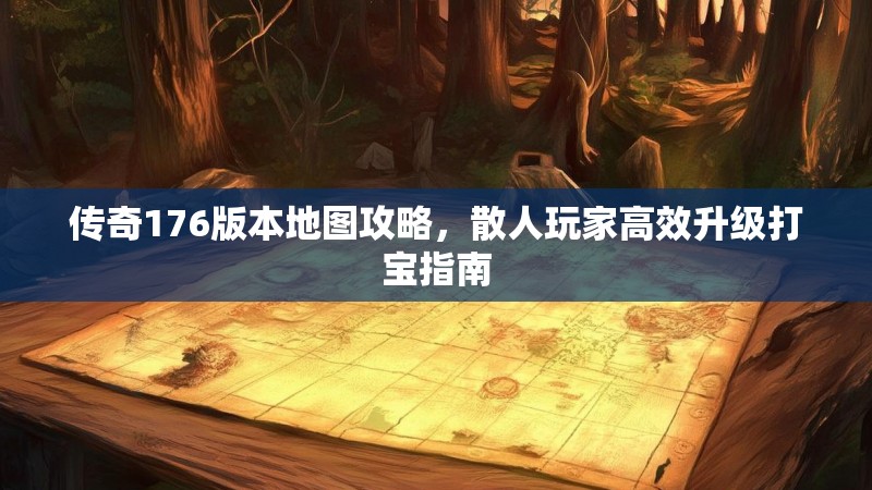 传奇176版本地图攻略，散人玩家高效升级打宝指南