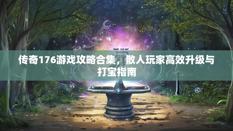 传奇176游戏攻略合集，散人玩家高效升级与打宝指南