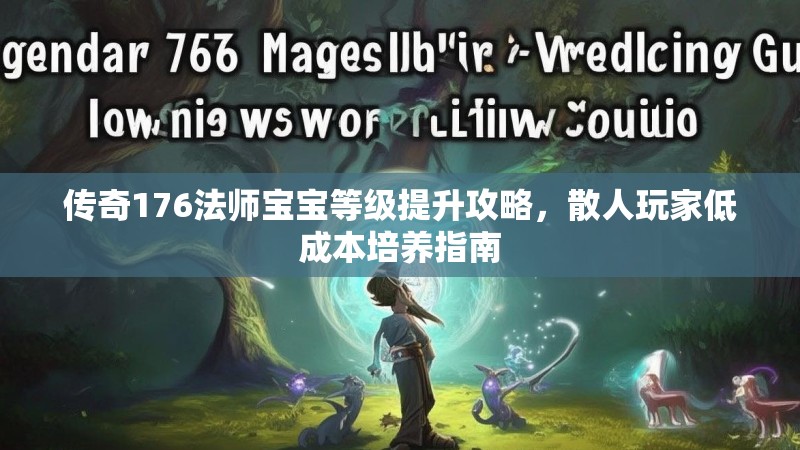 传奇176法师宝宝等级提升攻略，散人玩家低成本培养指南
