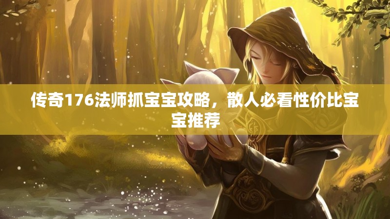 传奇176法师抓宝宝攻略，散人必看性价比宝宝推荐