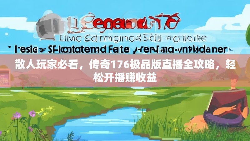 散人玩家必看，传奇176极品版直播全攻略，轻松开播赚收益