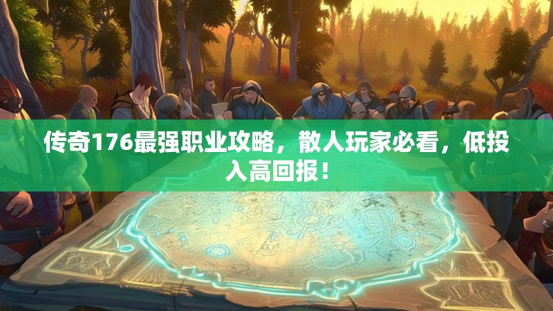 传奇176最强职业攻略，散人玩家必看，低投入高回报！