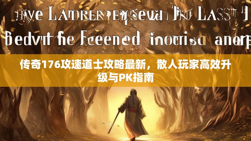 传奇176攻速道士攻略最新，散人玩家高效升级与PK指南