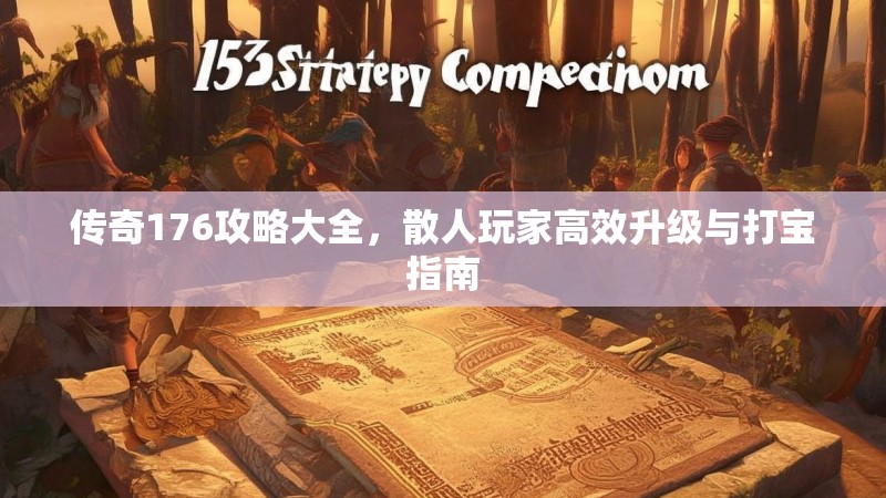 传奇176攻略大全,散人玩家高效升级与打宝指南