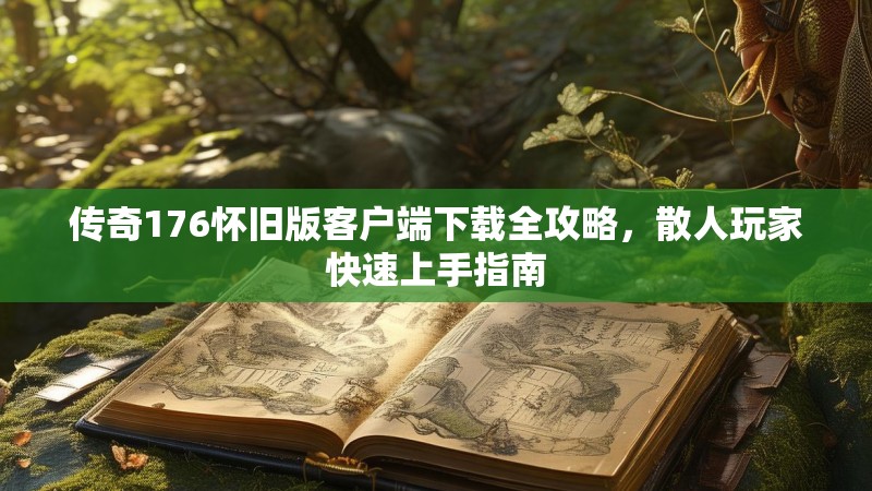 传奇176怀旧版客户端下载全攻略，散人玩家快速上手指南