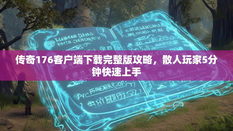 传奇176客户端下载完整版攻略，散人玩家5分钟快速上手
