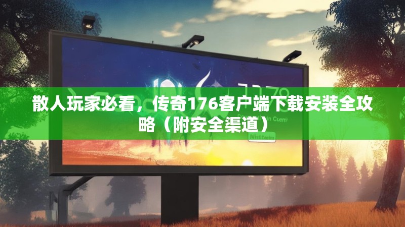 散人玩家必看，传奇176客户端下载安装全攻略（附安全渠道）