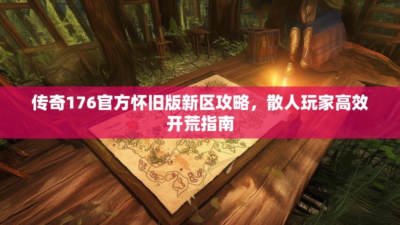 传奇176官方怀旧版新区攻略，散人玩家高效开荒指南