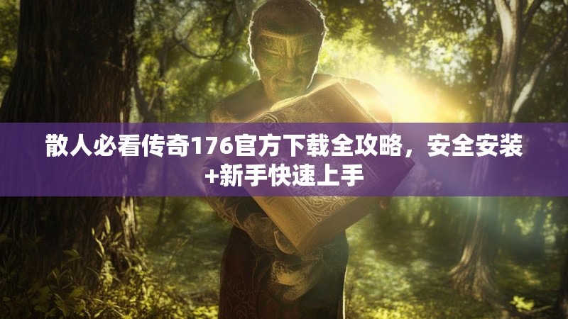 散人必看传奇176官方下载全攻略,安全安装+新手快速上手