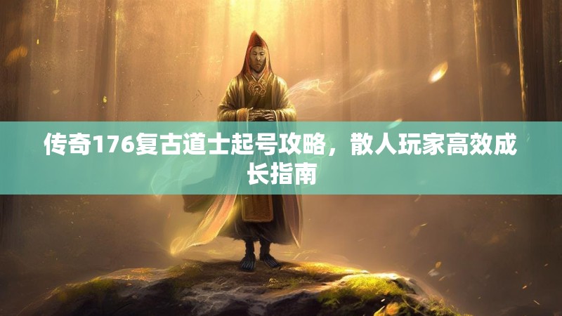 传奇176复古道士起号攻略，散人玩家高效成长指南