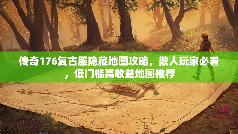 传奇176复古服隐藏地图攻略，散人玩家必看，低门槛高收益地图推荐