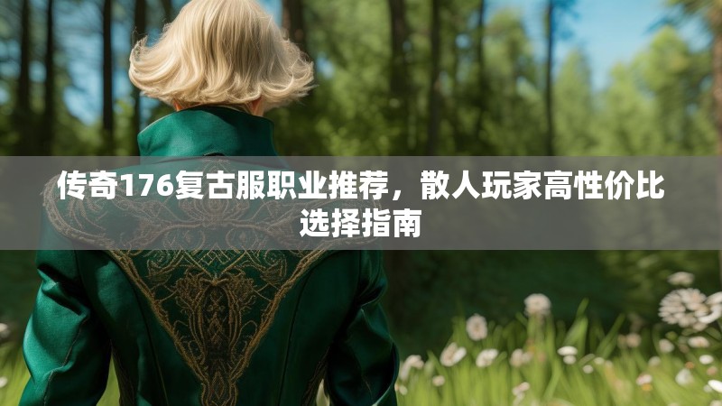 传奇176复古服职业推荐，散人玩家高性价比选择指南