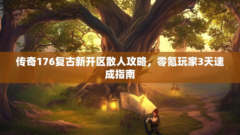 传奇176复古新开区散人攻略，零氪玩家3天速成指南