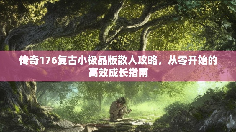 传奇176复古小极品版散人攻略，从零开始的高效成长指南