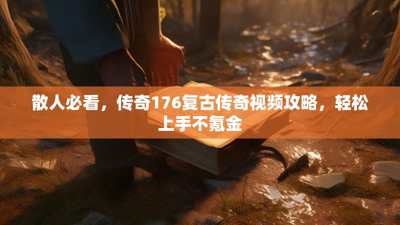 散人必看,传奇176复古传奇视频攻略,轻松上手不氪金