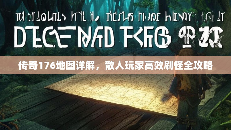 传奇176地图详解，散人玩家高效刷怪全攻略
