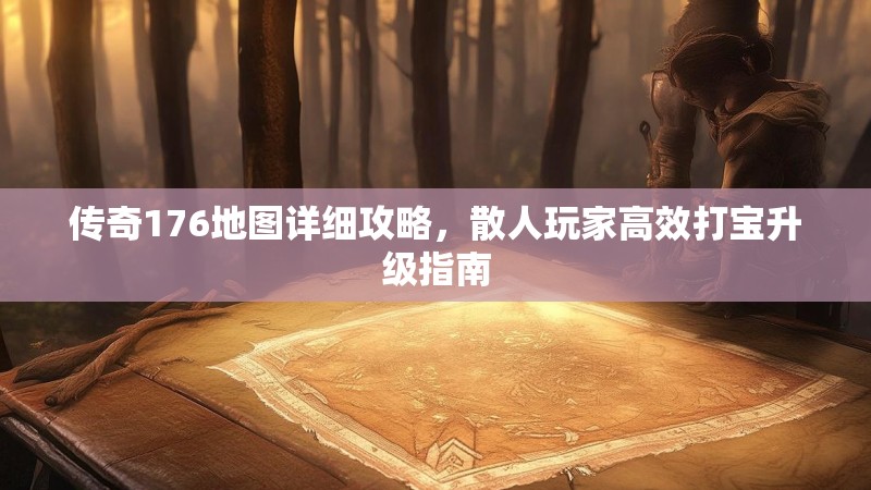 传奇176地图详细攻略，散人玩家高效打宝升级指南